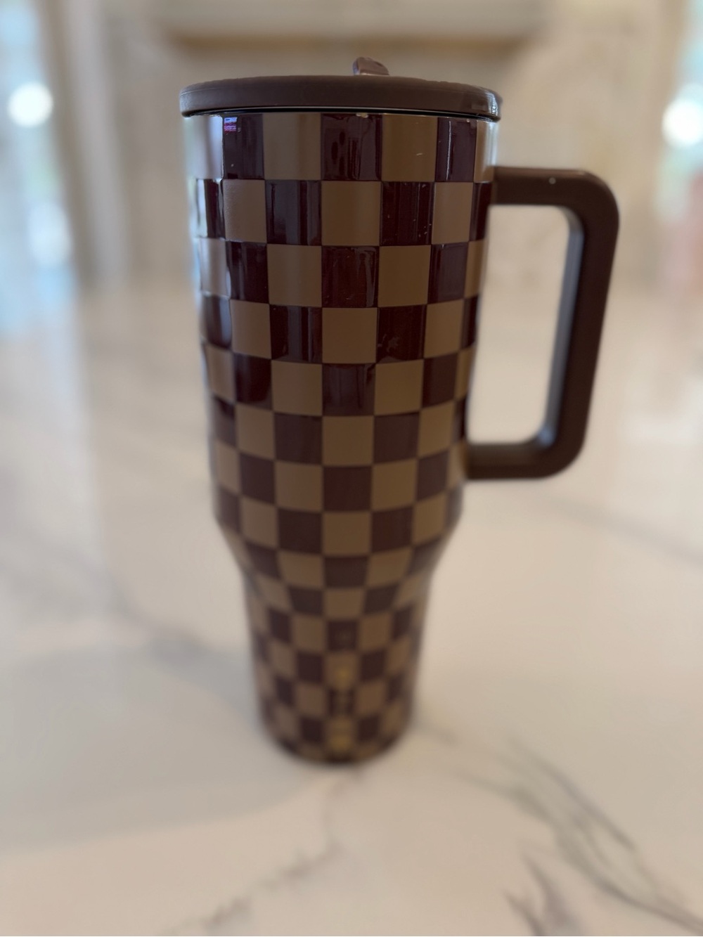 HydroJug Traveler 40oz Tumbler - Autumn Checkers Limited Edition